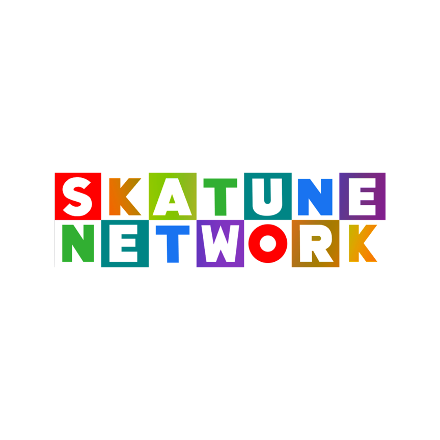 PRE-ORDER | Skatune Network Rainbow Pride Logo Sticker (2026)