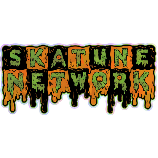 Slimetune Network Cracked Ice Sticker