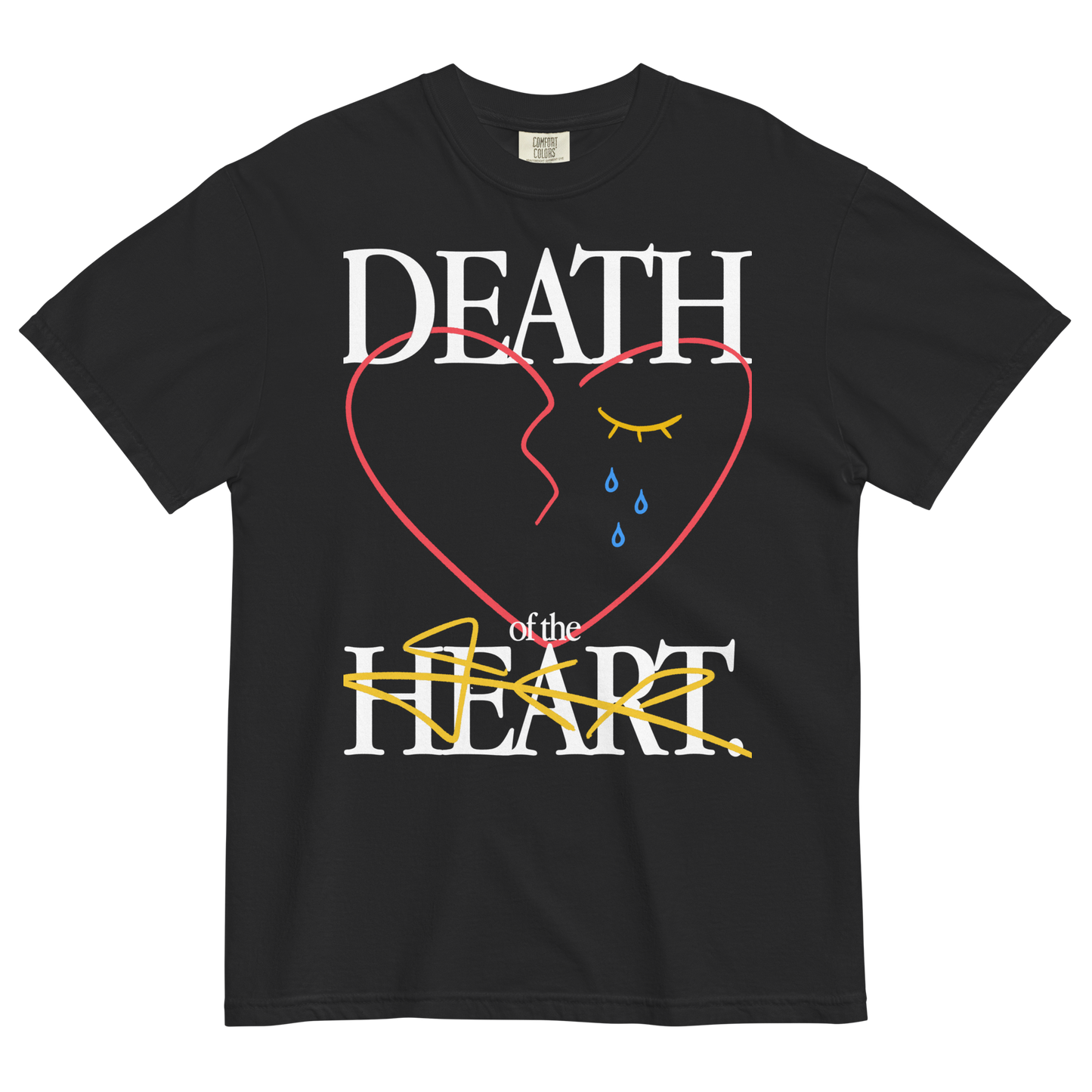 PRE-ORDER | JER Death of the Heart Black Tee